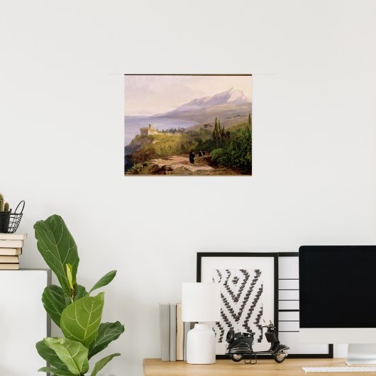 Mount Athos en het klooster van Stavroniketes, 18 Poster (Thuiskantoor)