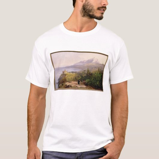 Mount Athos en het klooster van Stavroniketes, 18 T-shirt (Voorkant)