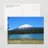 Mount Bachelor, Oregon Briefkaart (Voorkant / Achterkant)