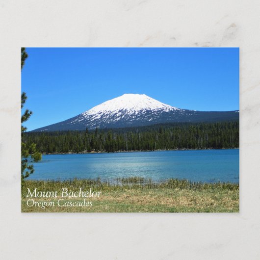 Mount Bachelor, Oregon Briefkaart (Voorkant)