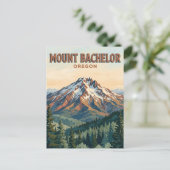 Mount Bachelor Oregon Briefkaart (Staand voorkant)