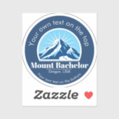 Mount Bachelor Oregon Verenigde Staten Skigebied Sticker (Vel)