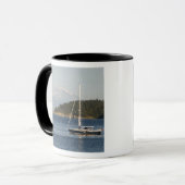 Mount Baker domineert het landschap Mok (Voorkant links)