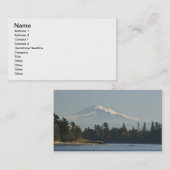 Mount Baker domineert het landschap Visitekaartje (Voorkant / Achterkant)