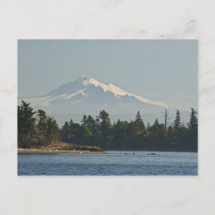 Mount Baker domineert landschap Briefkaart