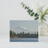 Mount Baker domineert landschap Briefkaart (Staand voorkant)