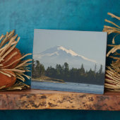 Mount Baker domineert landschap Fotoplaat (Zijkant)