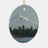 Mount Baker domineert landschap Keramisch Ornament (Rechts)