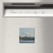 Mount Baker domineert landschap Magneet (Insitu (Vaatwasser))