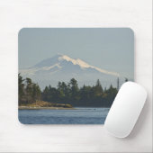 Mount Baker domineert landschap Muismat (Met muis)