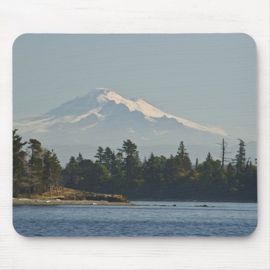 Mount Baker domineert landschap Muismat (Voorkant)
