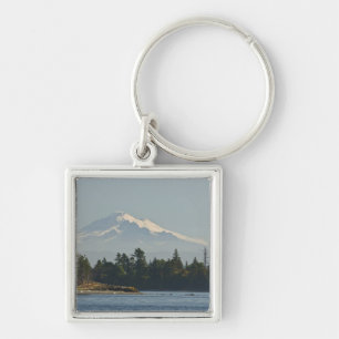 Mount Baker domineert landschap Sleutelhanger