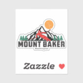 Mount Baker Ski Washington Sticker (Vel)
