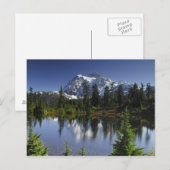 Mount Baker-Snoqualmie Nationaal Bos Briefkaart (Voorkant / Achterkant)