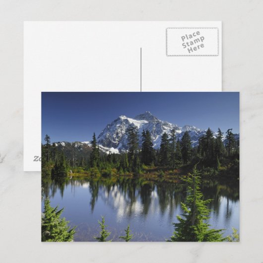 Mount Baker-Snoqualmie National Forest Briefkaart (Voorkant / Achterkant)
