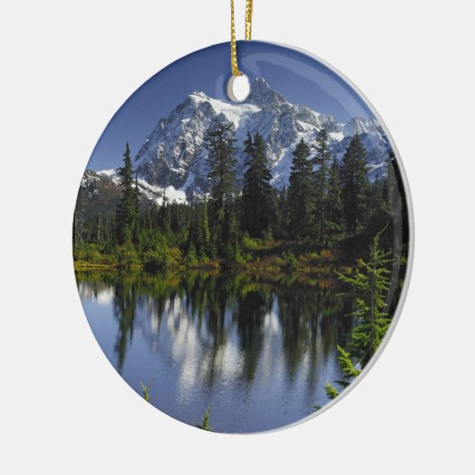 Mount Baker-Snoqualmie National Forest Keramisch Ornament (Links)
