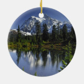 Mount Baker-Snoqualmie National Forest Keramisch Ornament (Achterkant)