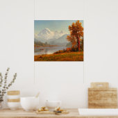 Mount Baker, Washington, kunstdruk, Poster (Keuken)
