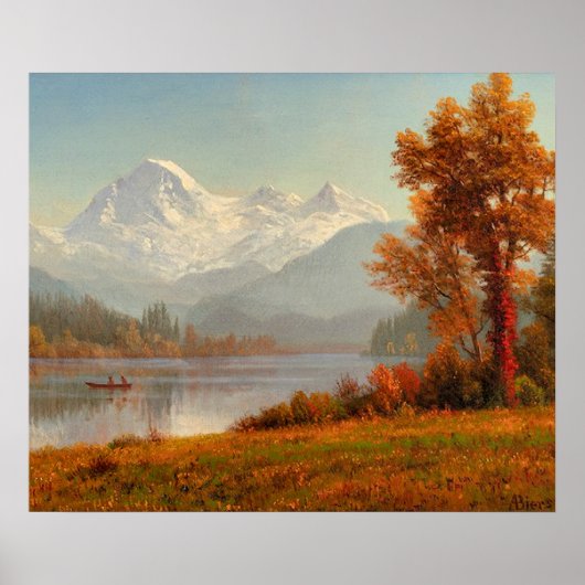 Mount Baker, Washington, kunstdruk, Poster (Voorkant)