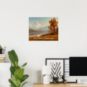 Mount Baker, Washington, kunstdruk, Poster (Thuiskantoor)