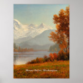 Mount Baker, Washington, kunstdruk, Poster (Voorkant)