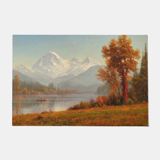Mount Baker, Washington, mooie kunst. Deurmat (Voorkant)