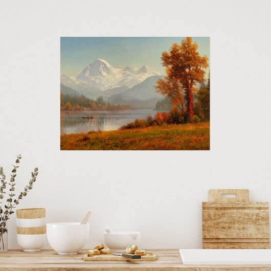 Mount Baker, Washington, mooie kunst. Poster (Keuken)