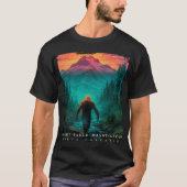 Mount Baker Washington Sasquatch Scenische T-shirt (Voorkant)