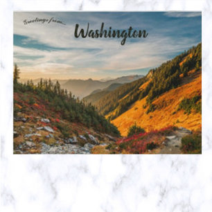 Mount Baker Washington USA Briefkaart