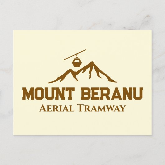 Mount Beranu Aerial Tramway - Briefkaart (Voorkant)