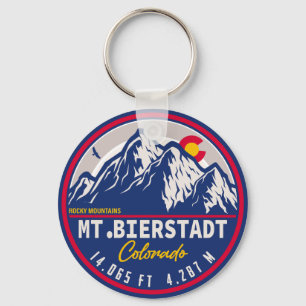 Mount Bierstadt - Colorado 14ers vier Sleutelhanger