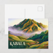 Mount Bintumani Sierra Leone Briefkaart (Voorkant / Achterkant)