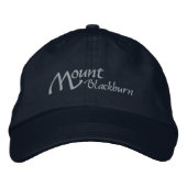 Mount Blackburn Alaska Wrangell geborduurd Pet (Voorkant)