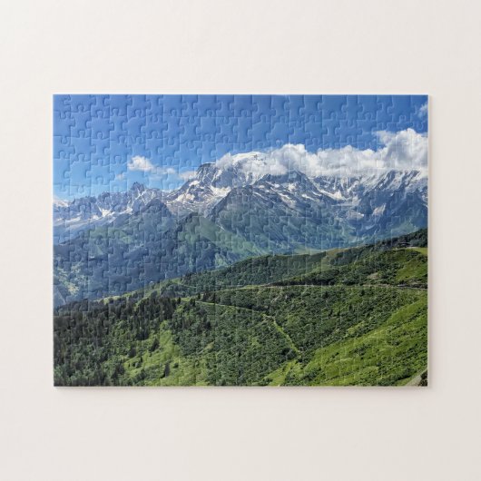 Mount Blanc Legpuzzel (Horizontaal)