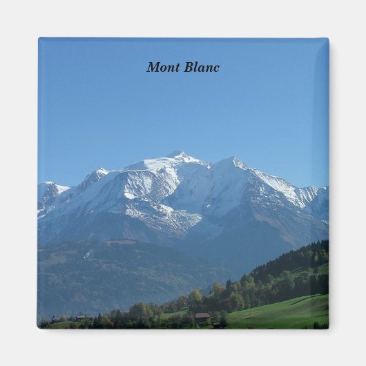 Mount Blanc Magneet (Voorkant)