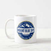 Mount Blue Sky Colorado Elev 4348 m Koffiemok (Links)