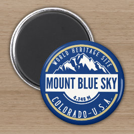 Mount Blue Sky Colorado Elev 4348 m Magneet