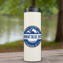 Mount Blue Sky Colorado U.S.A. Thermosbeker
