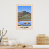 Mount Blue Sky Colorado USA Reisposter Poster (Keuken)