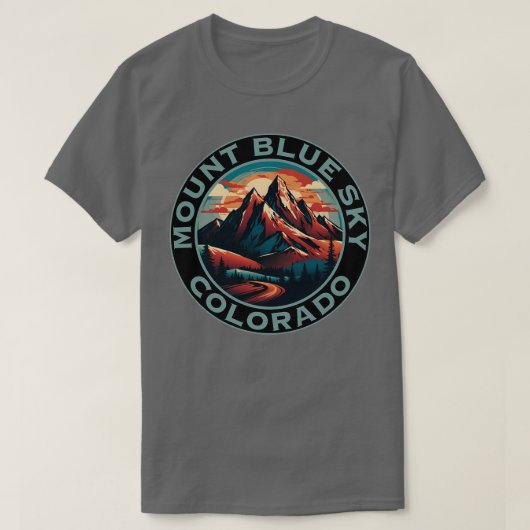 Mount Blue Sky TSshirt T-shirt (Design voorkant)