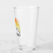 Mount Bond New Hampshire Retro Glas (Links)