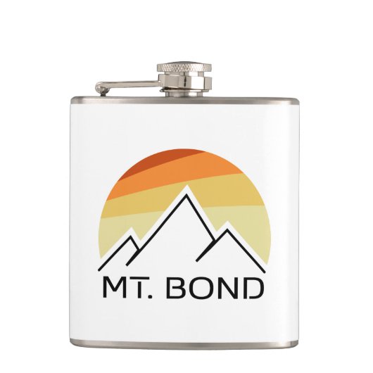 Mount Bond New Hampshire Retro Heupfles (Voorkant)