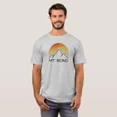 Mount Bond New Hampshire Retro T-shirt (Voorkant volledig)