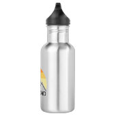 Mount Bond New Hampshire Retro Waterfles (Rechts)