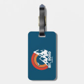 Mount Bond New Hampshire Sun Eagle Bagagelabel (Achterkant verticaal)