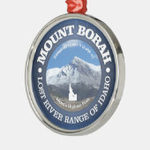 Mount Borah Metalen Ornament (Links)