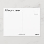 Mount Botev Peak Bulgaria Briefkaart (Achterkant)