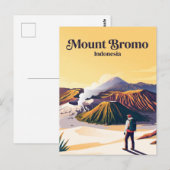 Mount Bromo Indonesië Briefkaart (Voorkant / Achterkant)