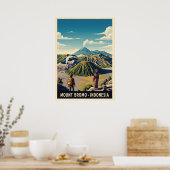 Mount Bromo Indonesië V02 Poster (Keuken)