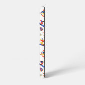 Mount Buller Australië Ski Snowboard patroon Samsung Galaxy Hoesje (Linkerkant)